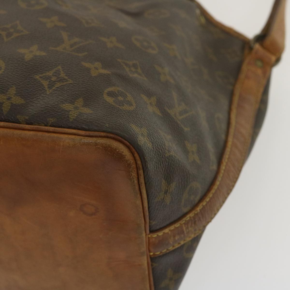 LOUIS VUITTON Monogram Petit Noe Shoulder Bag M42226 LV Auth rz244