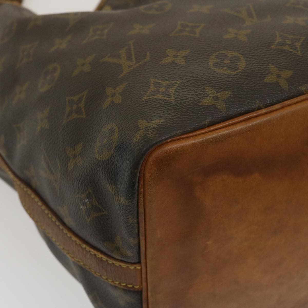 LOUIS VUITTON Monogram Petit Noe Shoulder Bag M42226 LV Auth rz244