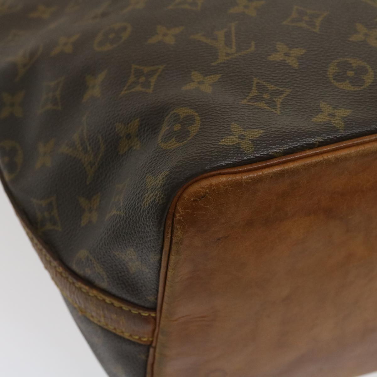 LOUIS VUITTON Monogram Petit Noe Shoulder Bag M42226 LV Auth rz244