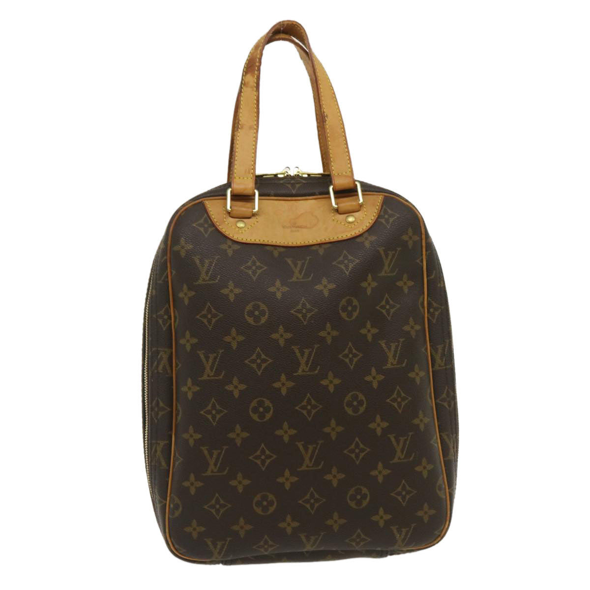 LOUIS VUITTON Monogram Excursion Hand Bag M41450 LV Auth rz253