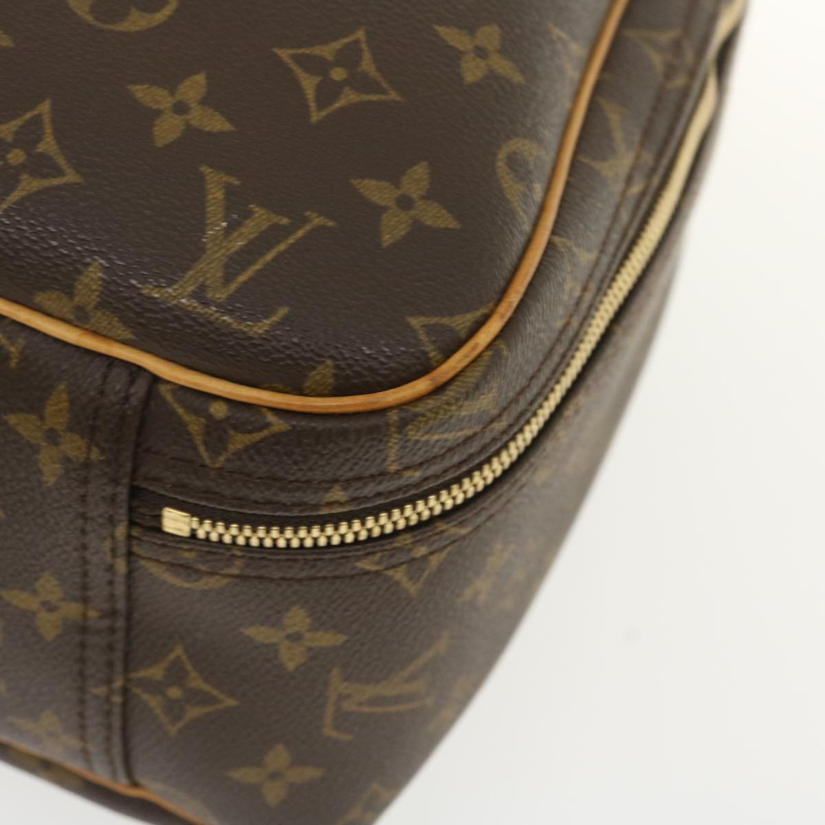 LOUIS VUITTON Monogram Excursion Hand Bag M41450 LV Auth rz253