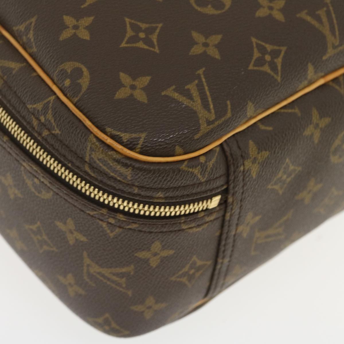 LOUIS VUITTON Monogram Excursion Hand Bag M41450 LV Auth rz253