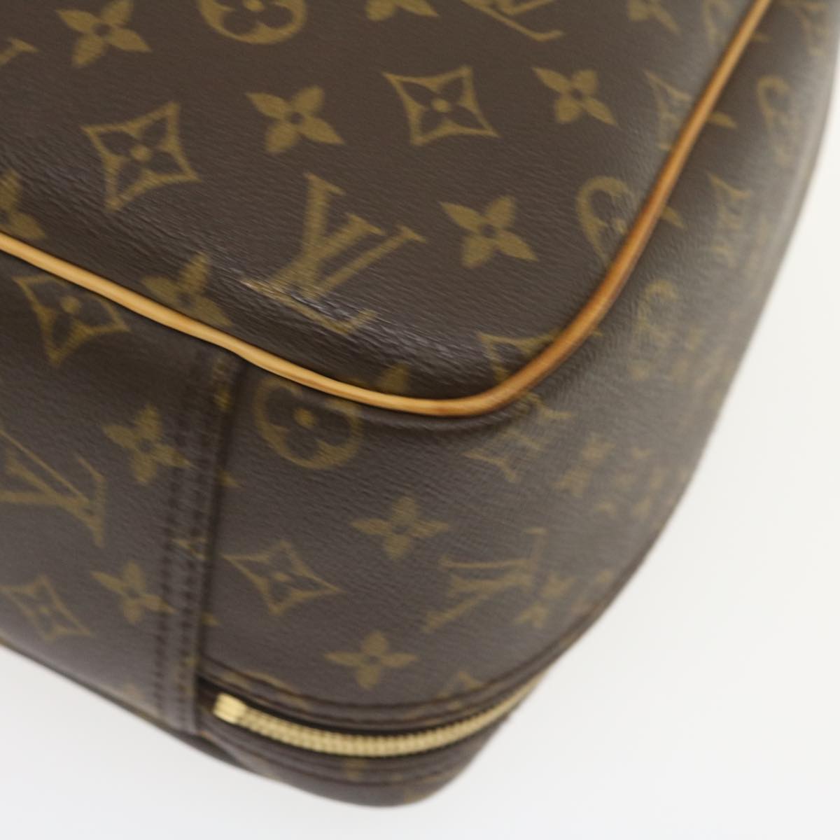 LOUIS VUITTON Monogram Excursion Hand Bag M41450 LV Auth rz253