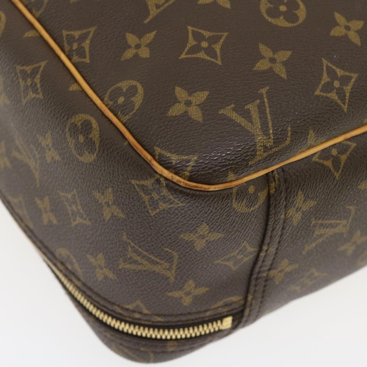 LOUIS VUITTON Monogram Excursion Hand Bag M41450 LV Auth rz253