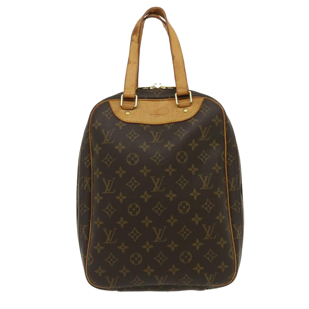 LOUIS VUITTON Monogram Excursion Hand Bag M41450 LV Auth rz253