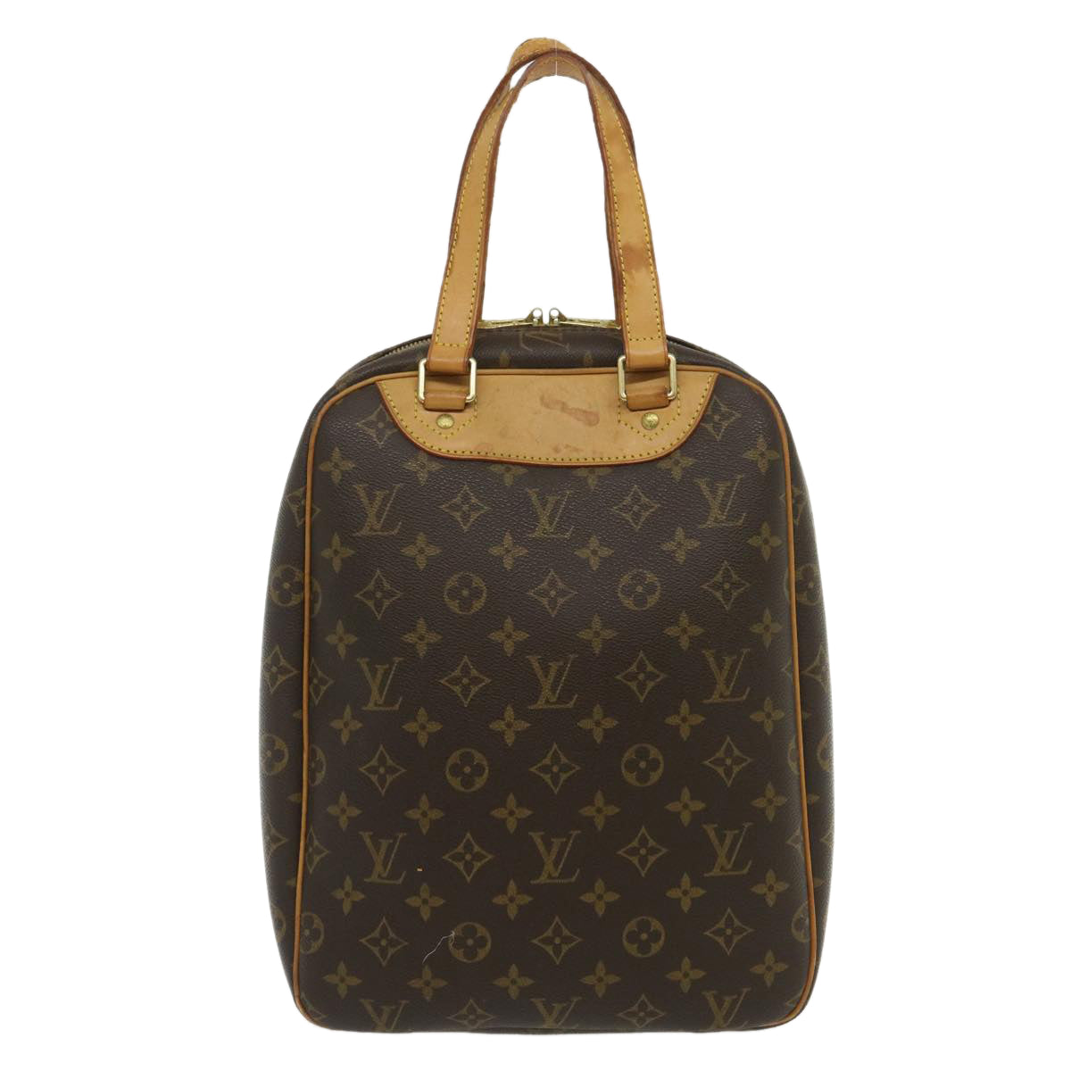 LOUIS VUITTON Monogram Excursion Hand Bag M41450 LV Auth rz253