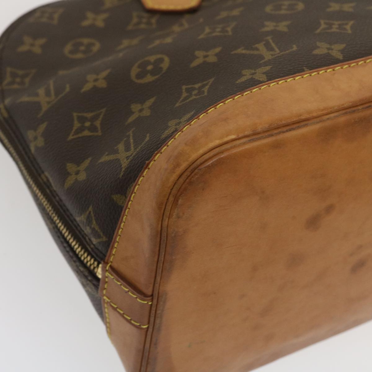 LOUIS VUITTON Monogram Alma Hand Bag M51130 LV Auth rz271