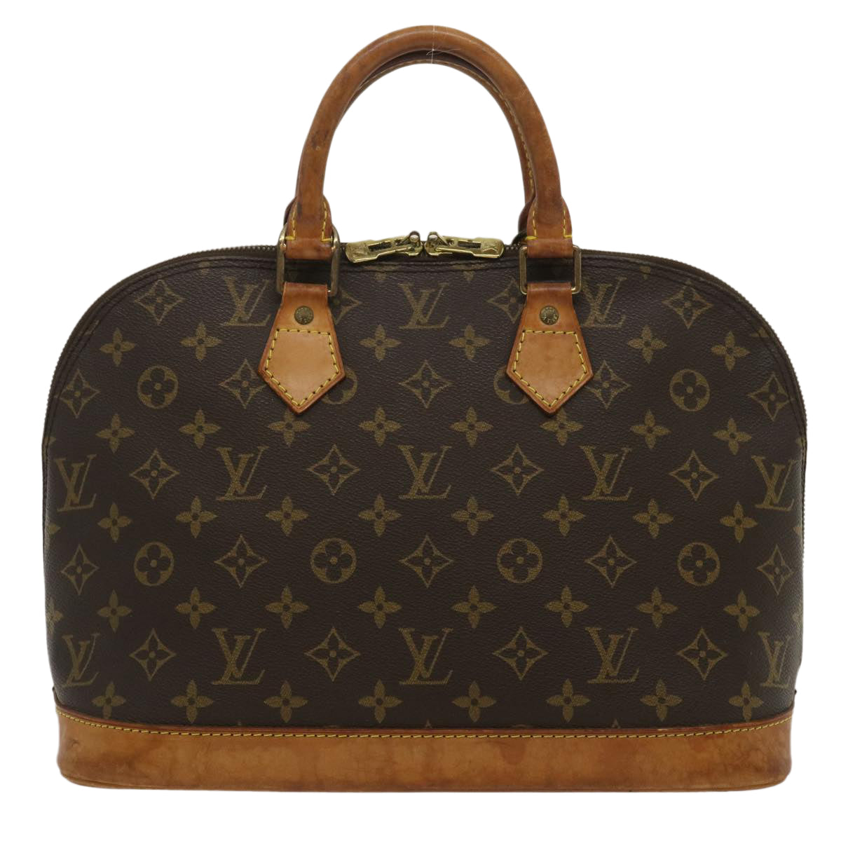 LOUIS VUITTON Monogram Alma Hand Bag M51130 LV Auth rz271