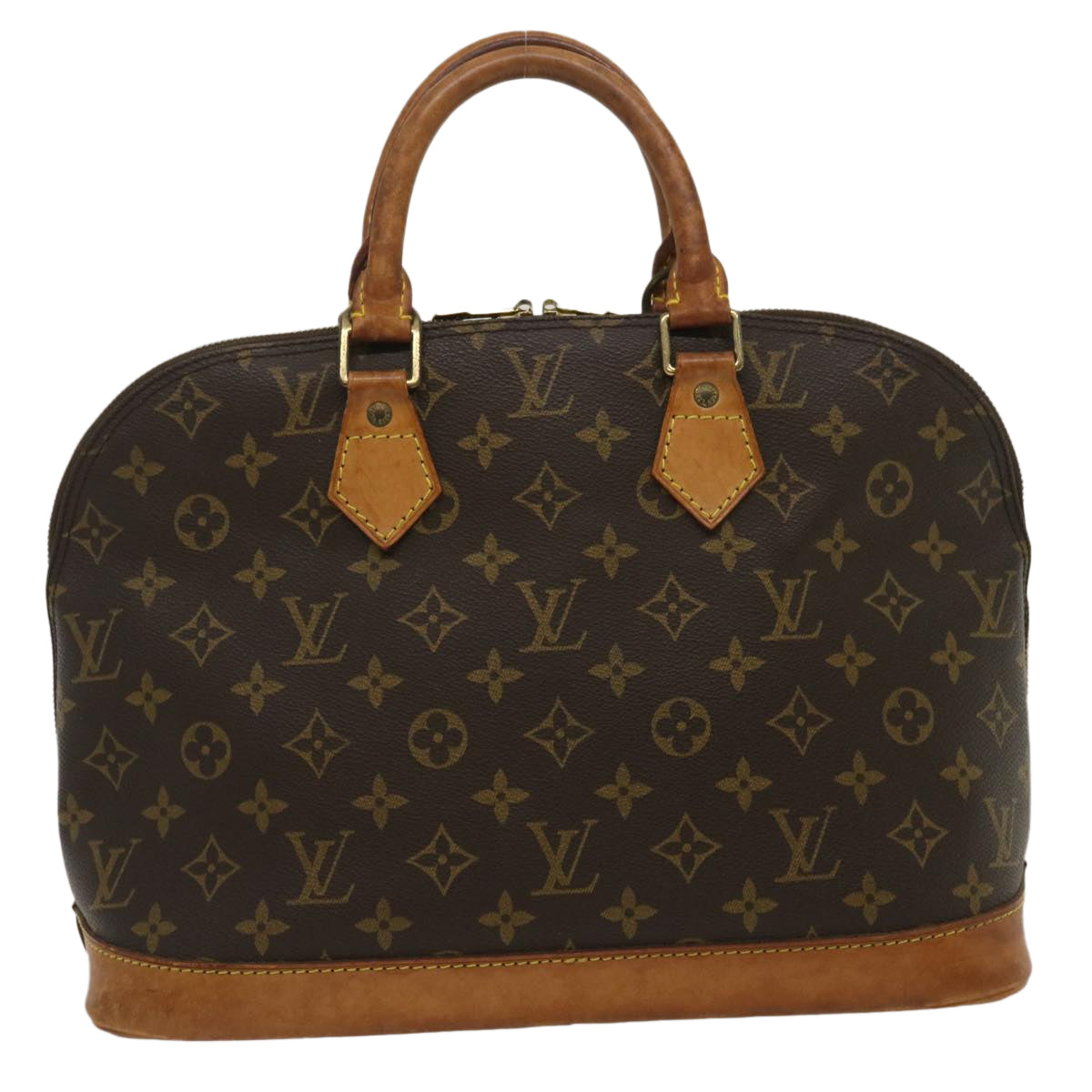 LOUIS VUITTON Monogram Alma Hand Bag M51130 LV Auth rz271