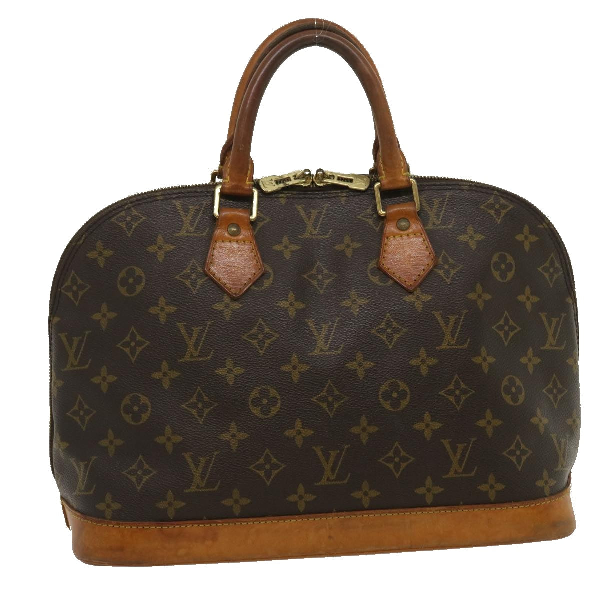 LOUIS VUITTON Monogram Alma Hand Bag M51130 LV Auth rz272