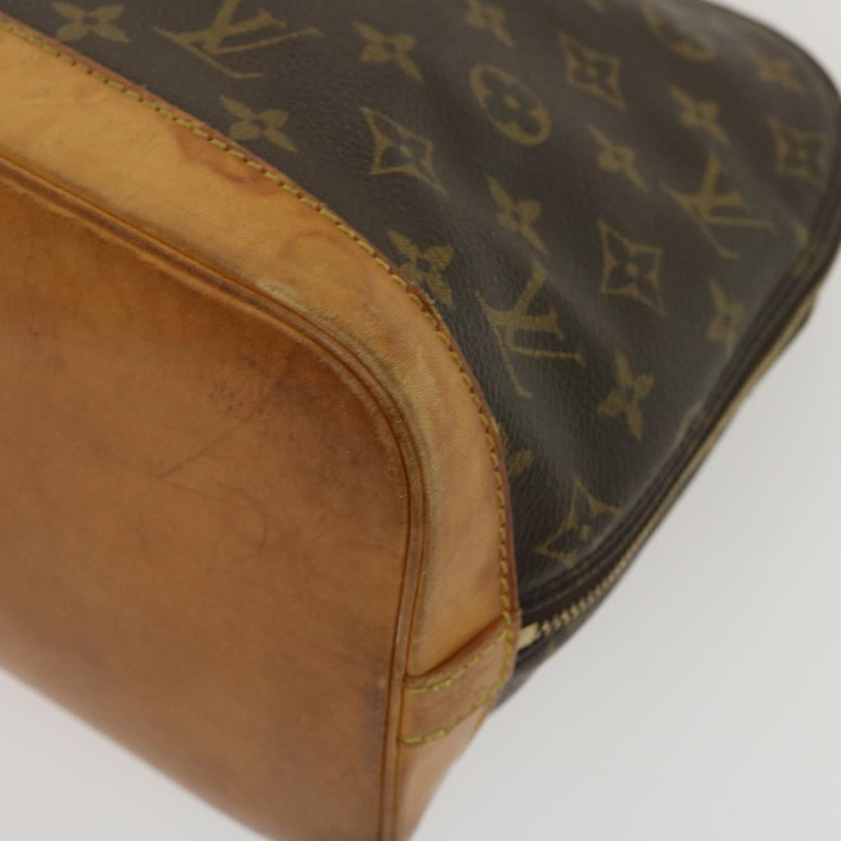 LOUIS VUITTON Monogram Alma Hand Bag M51130 LV Auth rz272