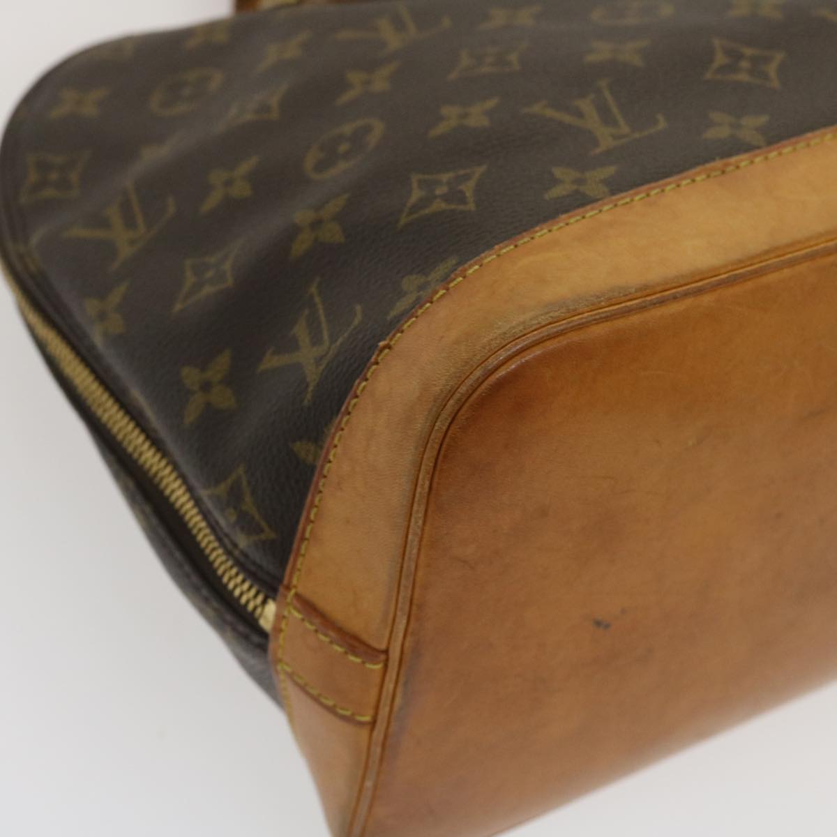 LOUIS VUITTON Monogram Alma Hand Bag M51130 LV Auth rz272