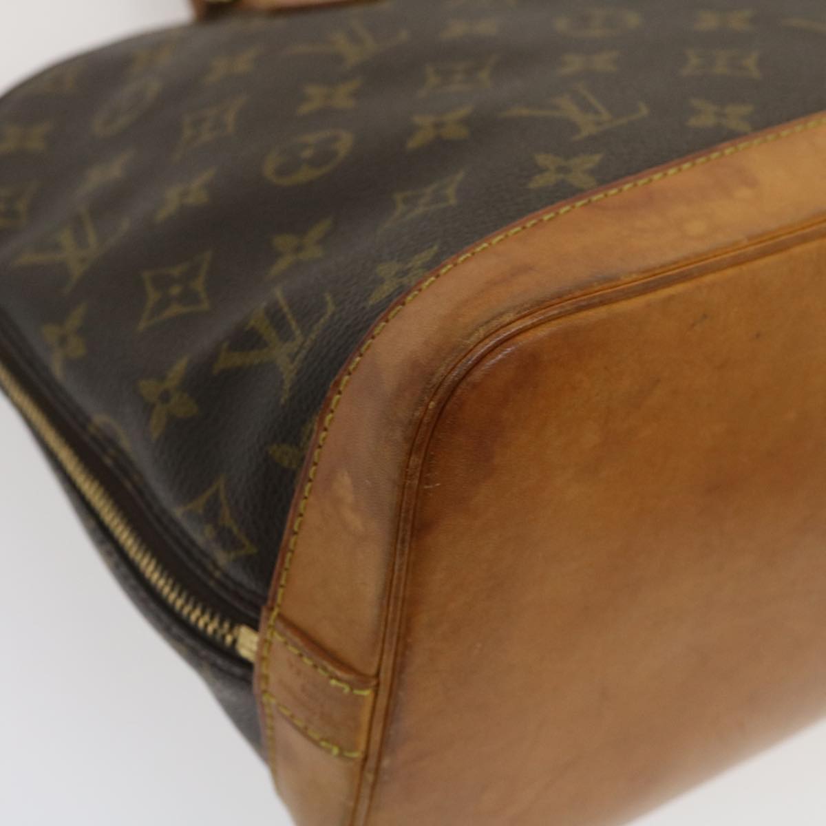 LOUIS VUITTON Monogram Alma Hand Bag M51130 LV Auth rz272