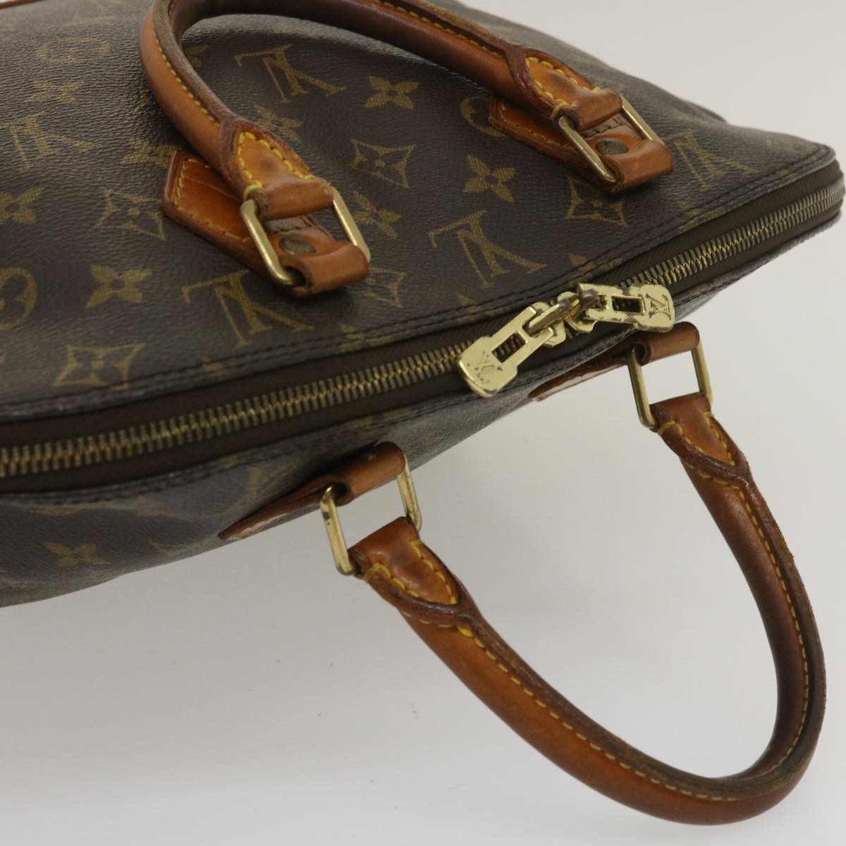 LOUIS VUITTON Monogram Alma Hand Bag M51130 LV Auth rz272