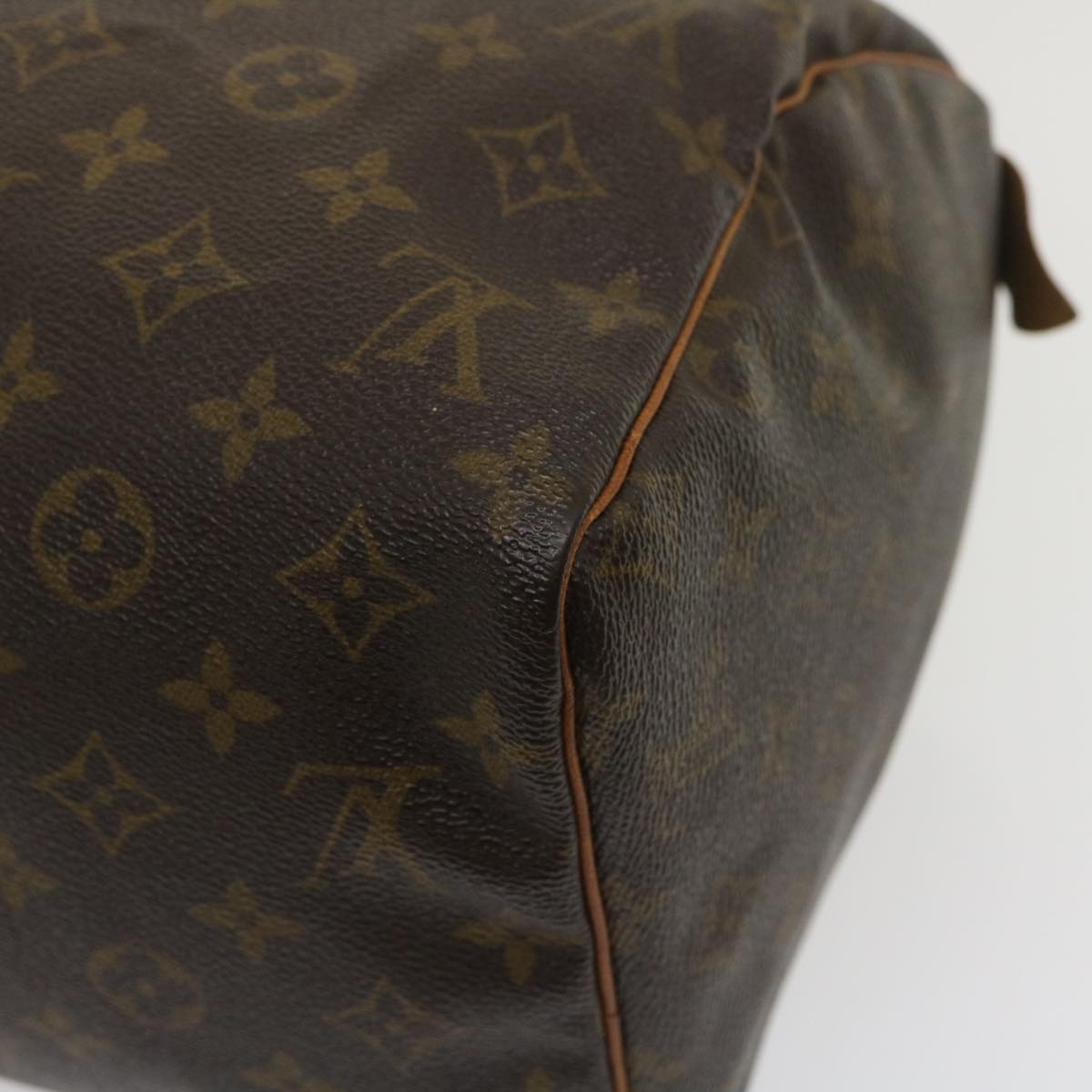 LOUIS VUITTON Monogram Speedy 30 Hand Bag M41526 LV Auth rz277