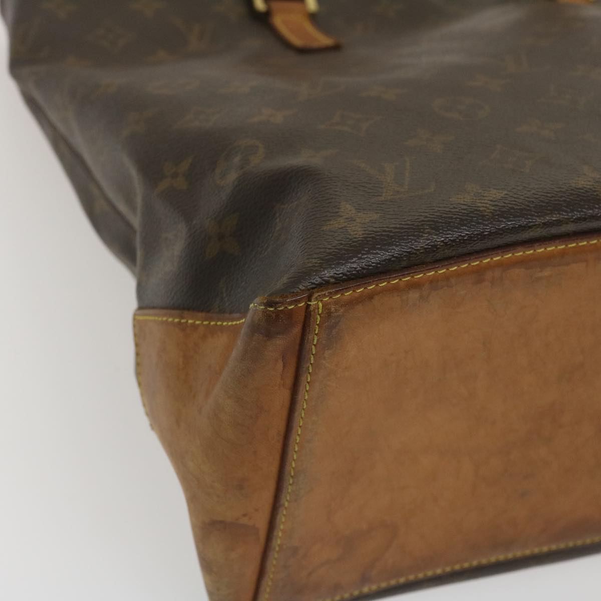 LOUIS VUITTON Monogram Cabas Mezzo Tote Bag M51151 LV Auth rz280