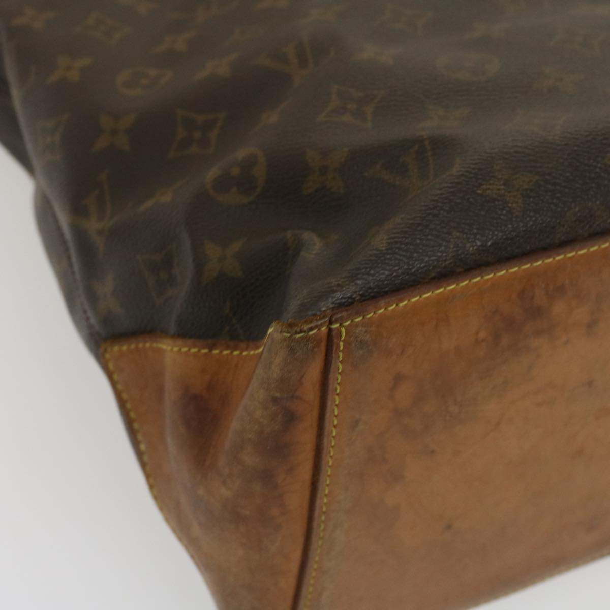 LOUIS VUITTON Monogram Cabas Mezzo Tote Bag M51151 LV Auth rz280