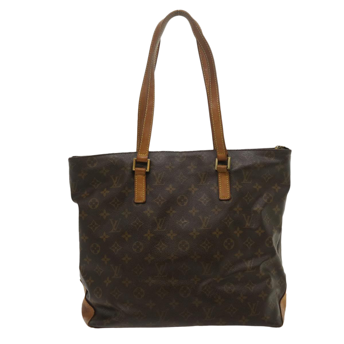 LOUIS VUITTON Monogram Cabas Mezzo Tote Bag M51151 LV Auth rz280 - 0