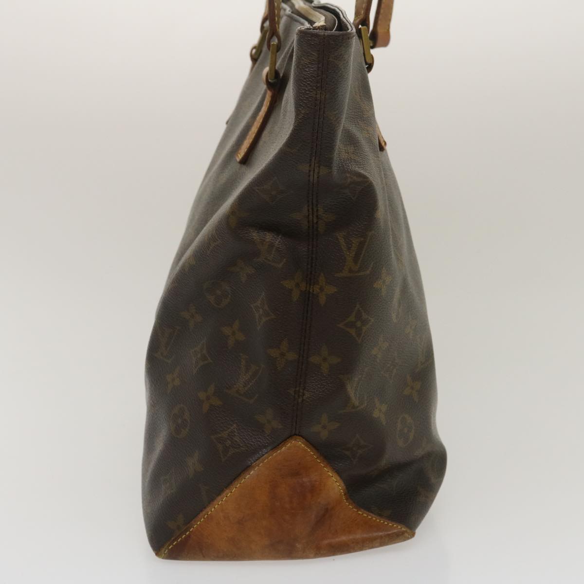 LOUIS VUITTON Monogram Cabas Mezzo Tote Bag M51151 LV Auth rz280