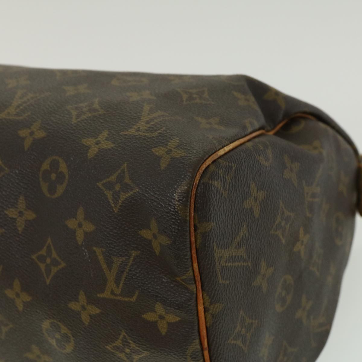 LOUIS VUITTON Monogram Speedy 30 Hand Bag M41526 LV Auth rz284