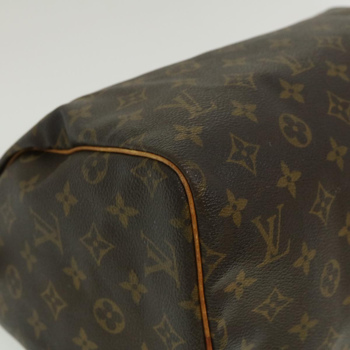 LOUIS VUITTON Monogram Speedy 30 Hand Bag M41526 LV Auth rz284