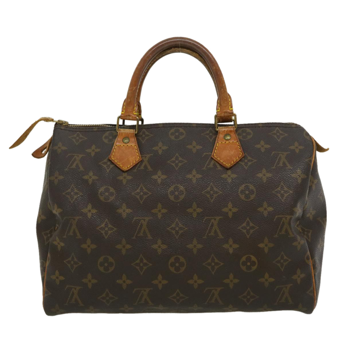 LOUIS VUITTON Monogram Speedy 30 Hand Bag M41526 LV Auth rz284 - 0