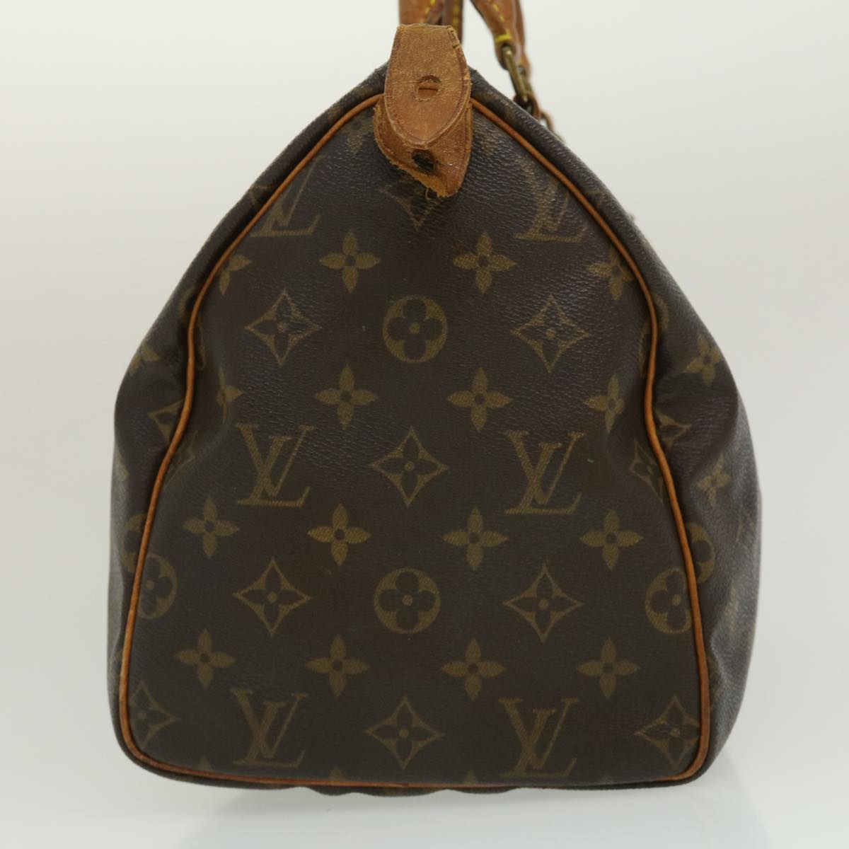 LOUIS VUITTON Monogram Speedy 30 Hand Bag M41526 LV Auth rz284