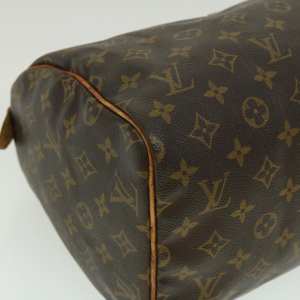 LOUIS VUITTON Monogram Speedy 30 Hand Bag M41526 LV Auth rz285