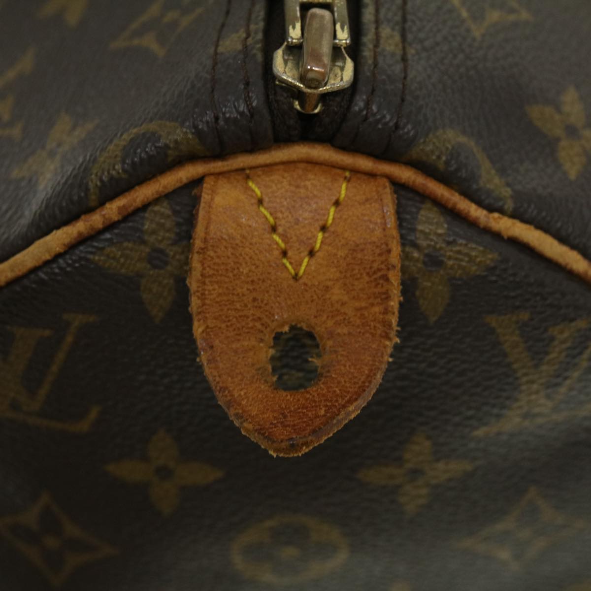 LOUIS VUITTON Monogram Speedy 30 Hand Bag M41526 LV Auth rz285