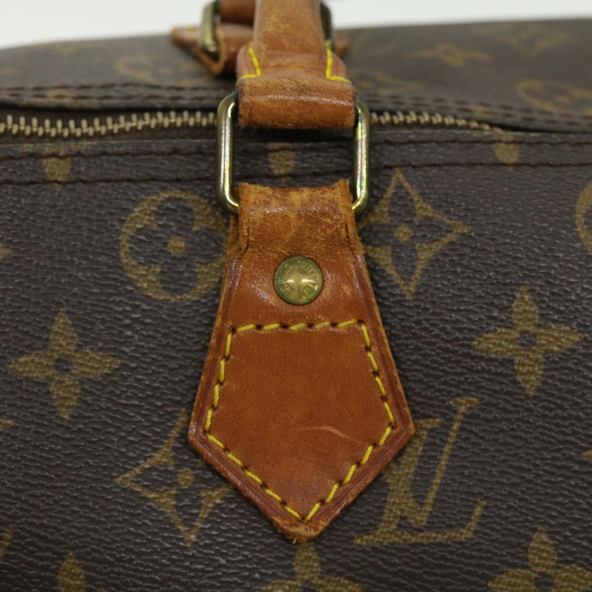 LOUIS VUITTON Monogram Speedy 30 Hand Bag M41526 LV Auth rz285