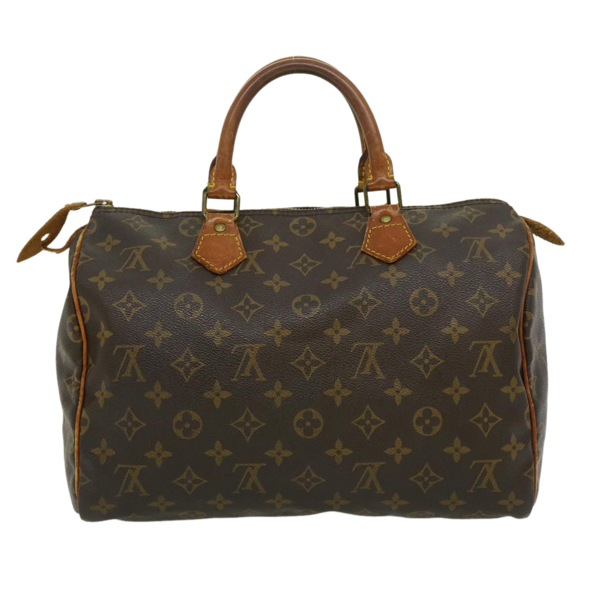 LOUIS VUITTON Monogram Speedy 30 Hand Bag M41526 LV Auth rz285 - 0