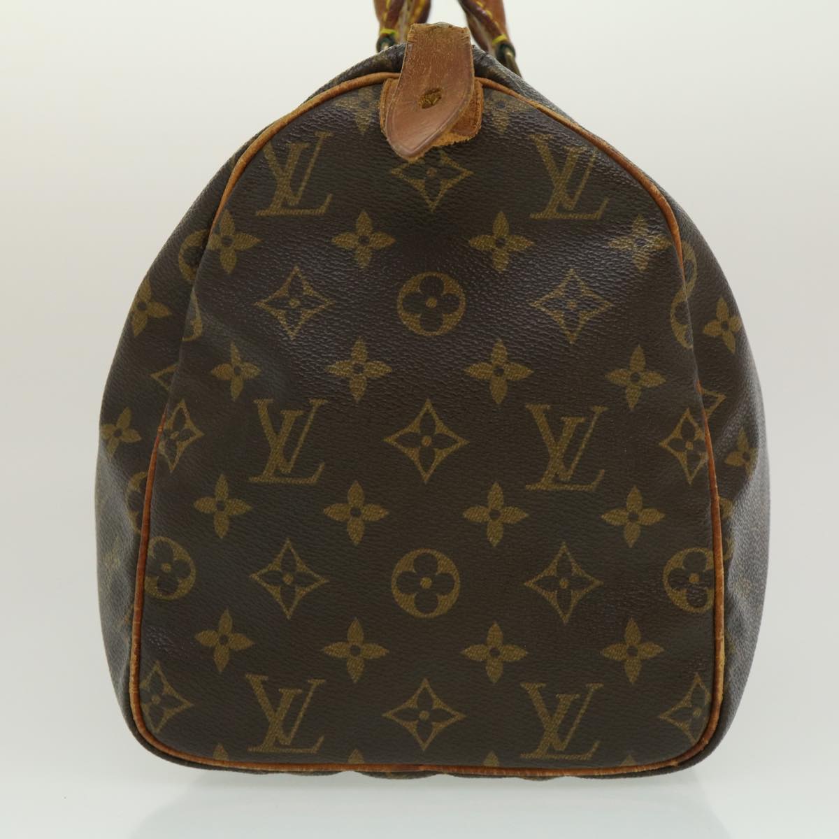 LOUIS VUITTON Monogram Speedy 30 Hand Bag M41526 LV Auth rz285