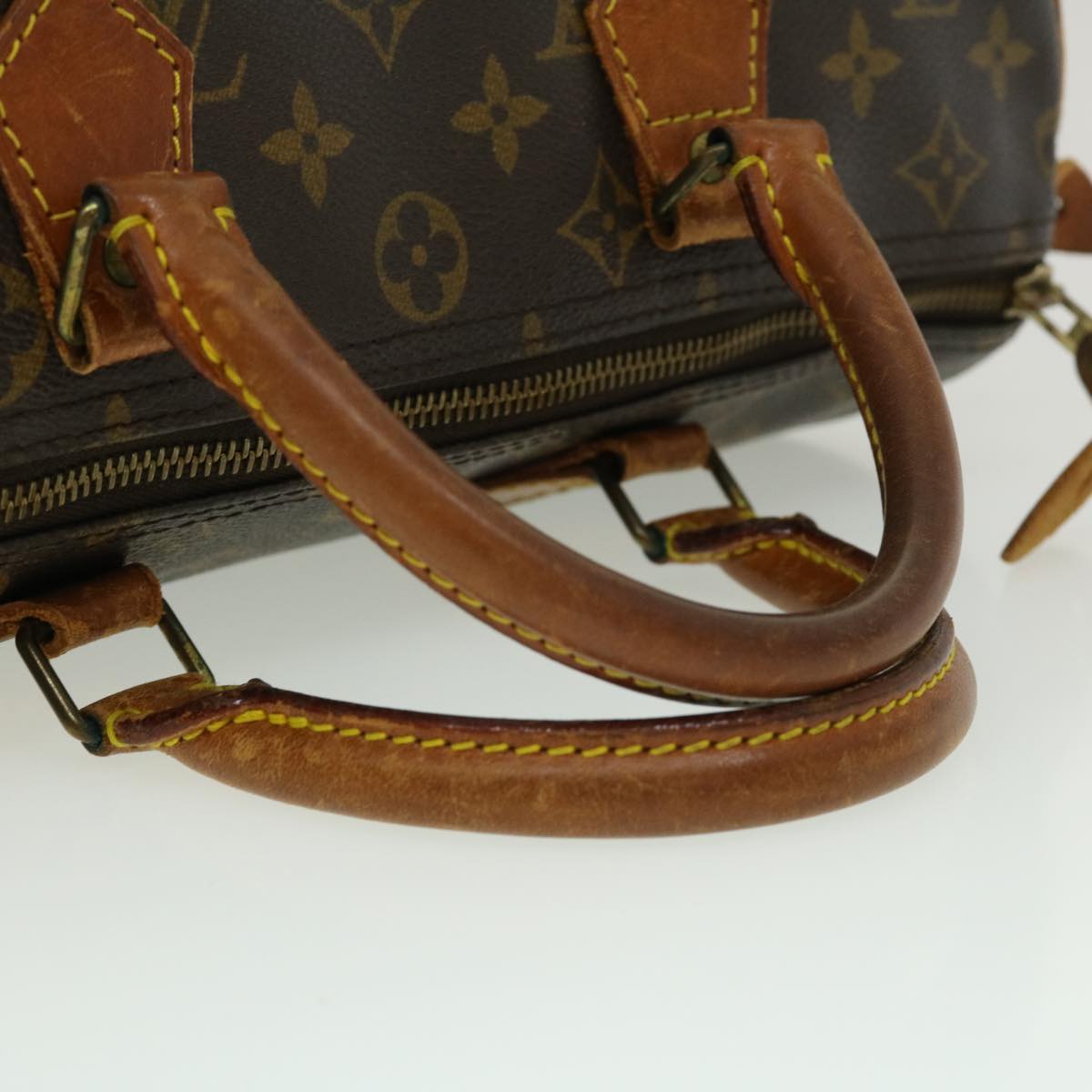 LOUIS VUITTON Monogram Speedy 30 Hand Bag M41526 LV Auth rz285