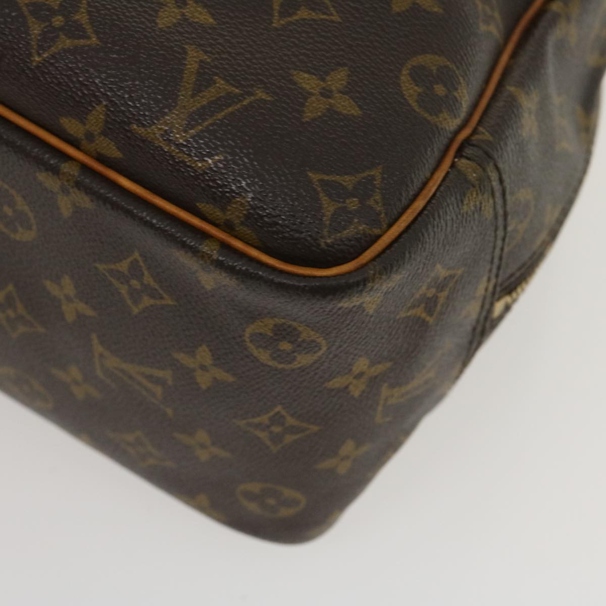 LOUIS VUITTON Monogram Deauville Hand Bag M47270 LV Auth rz289