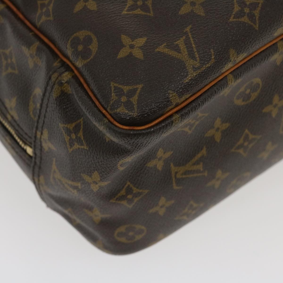 LOUIS VUITTON Monogram Deauville Hand Bag M47270 LV Auth rz289