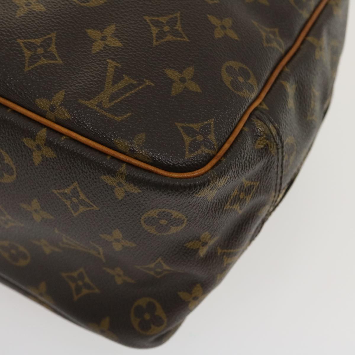 LOUIS VUITTON Monogram Deauville Hand Bag M47270 LV Auth rz289