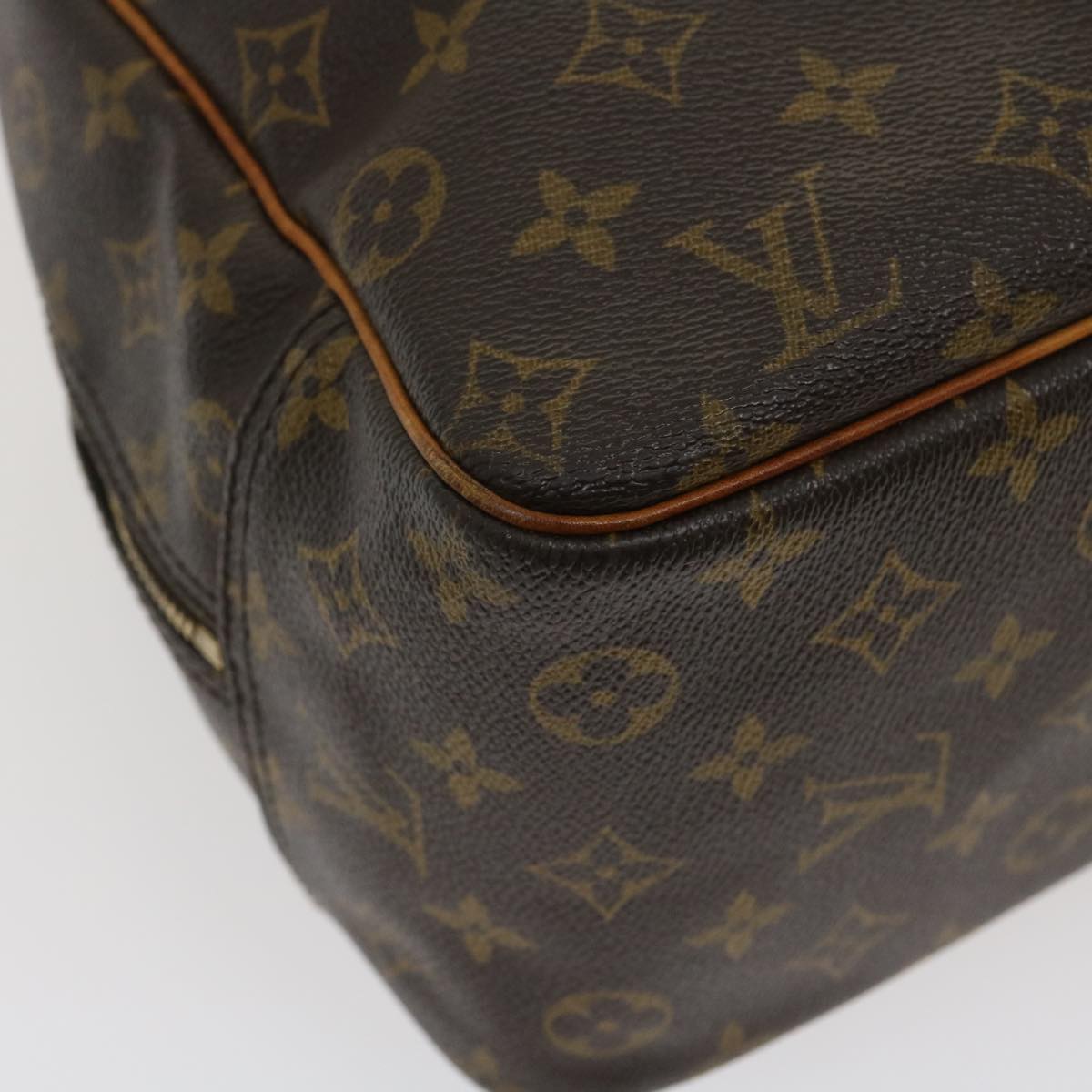 LOUIS VUITTON Monogram Deauville Hand Bag M47270 LV Auth rz289