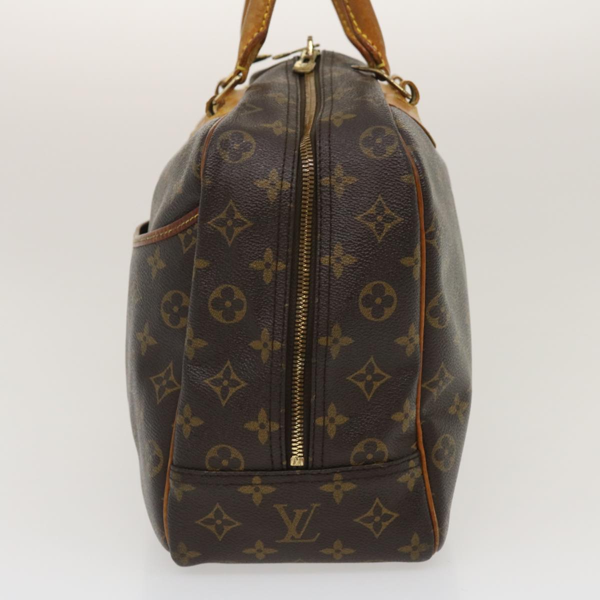 LOUIS VUITTON Monogram Deauville Hand Bag M47270 LV Auth rz289