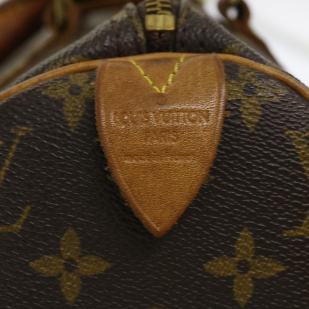 LOUIS VUITTON Monogram Speedy 30 Hand Bag M41526 LV Auth rz305