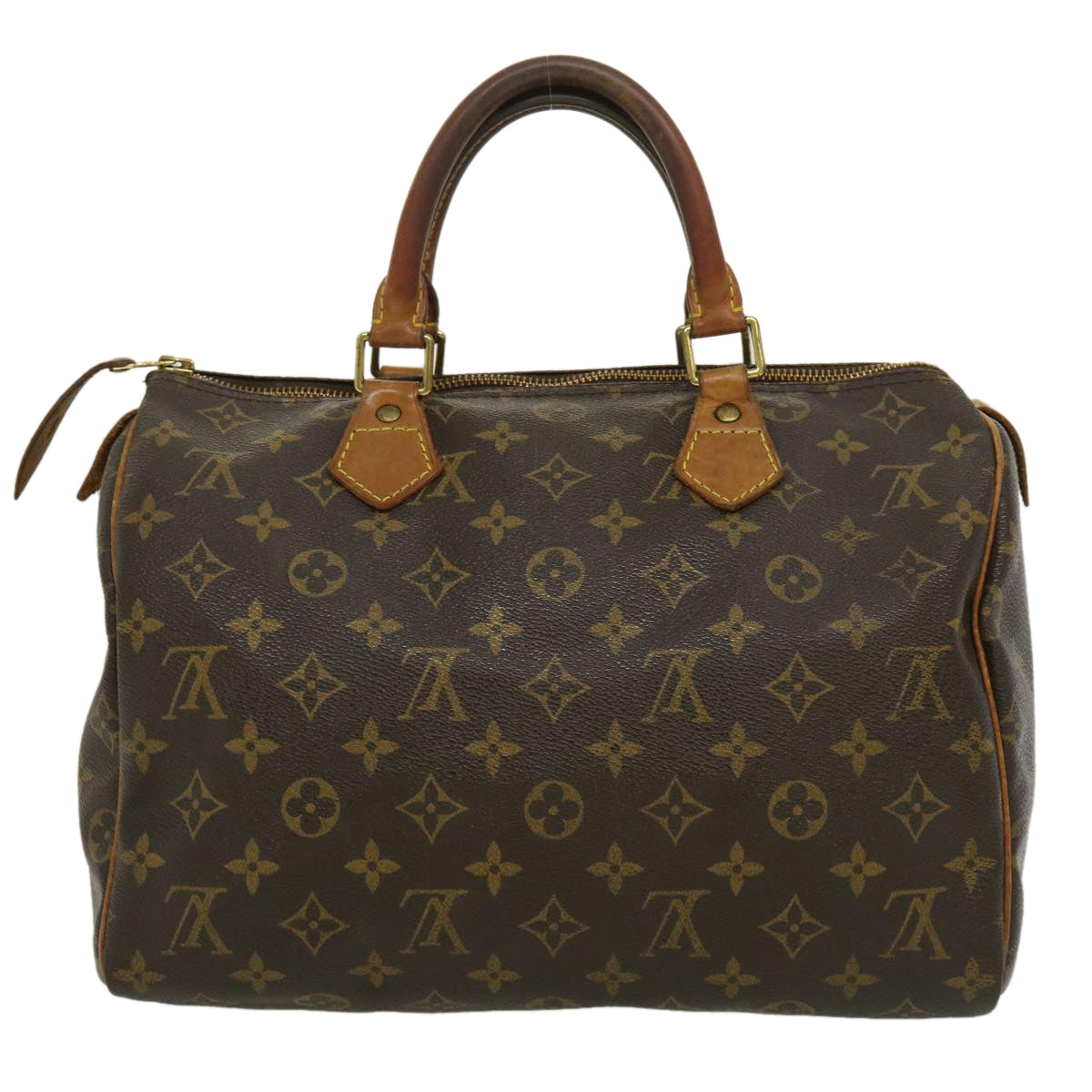 LOUIS VUITTON Monogram Speedy 30 Hand Bag M41526 LV Auth rz305 - 0