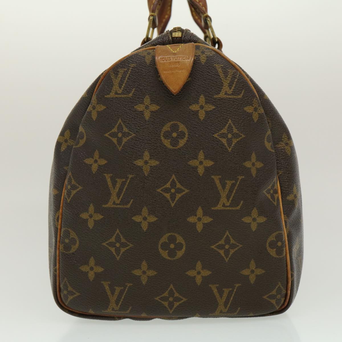 LOUIS VUITTON Monogram Speedy 30 Hand Bag M41526 LV Auth rz305