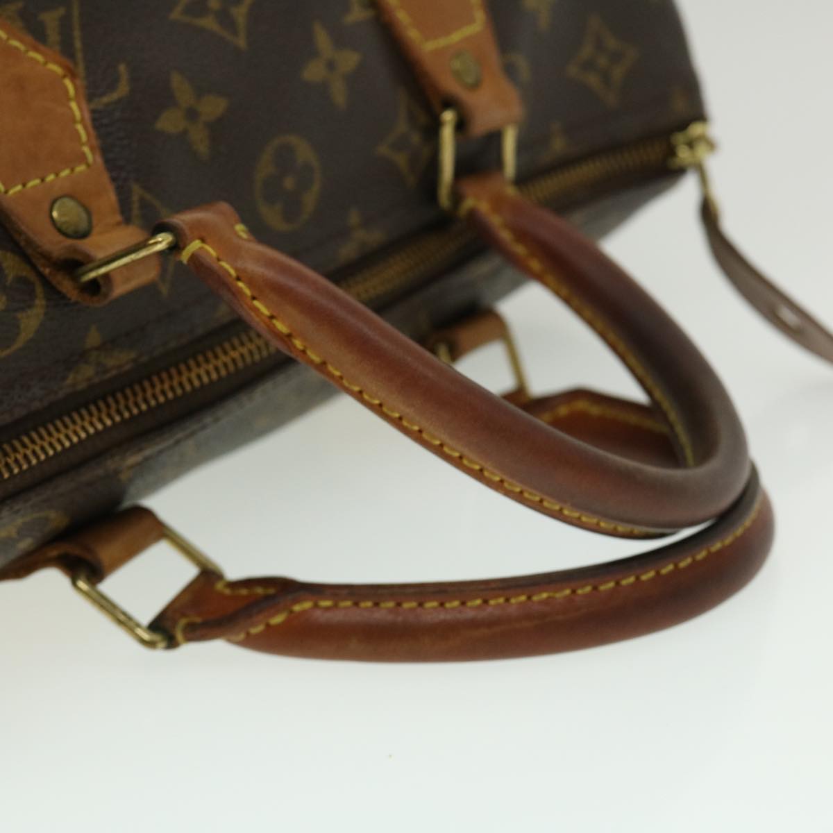 LOUIS VUITTON Monogram Speedy 30 Hand Bag M41526 LV Auth rz305