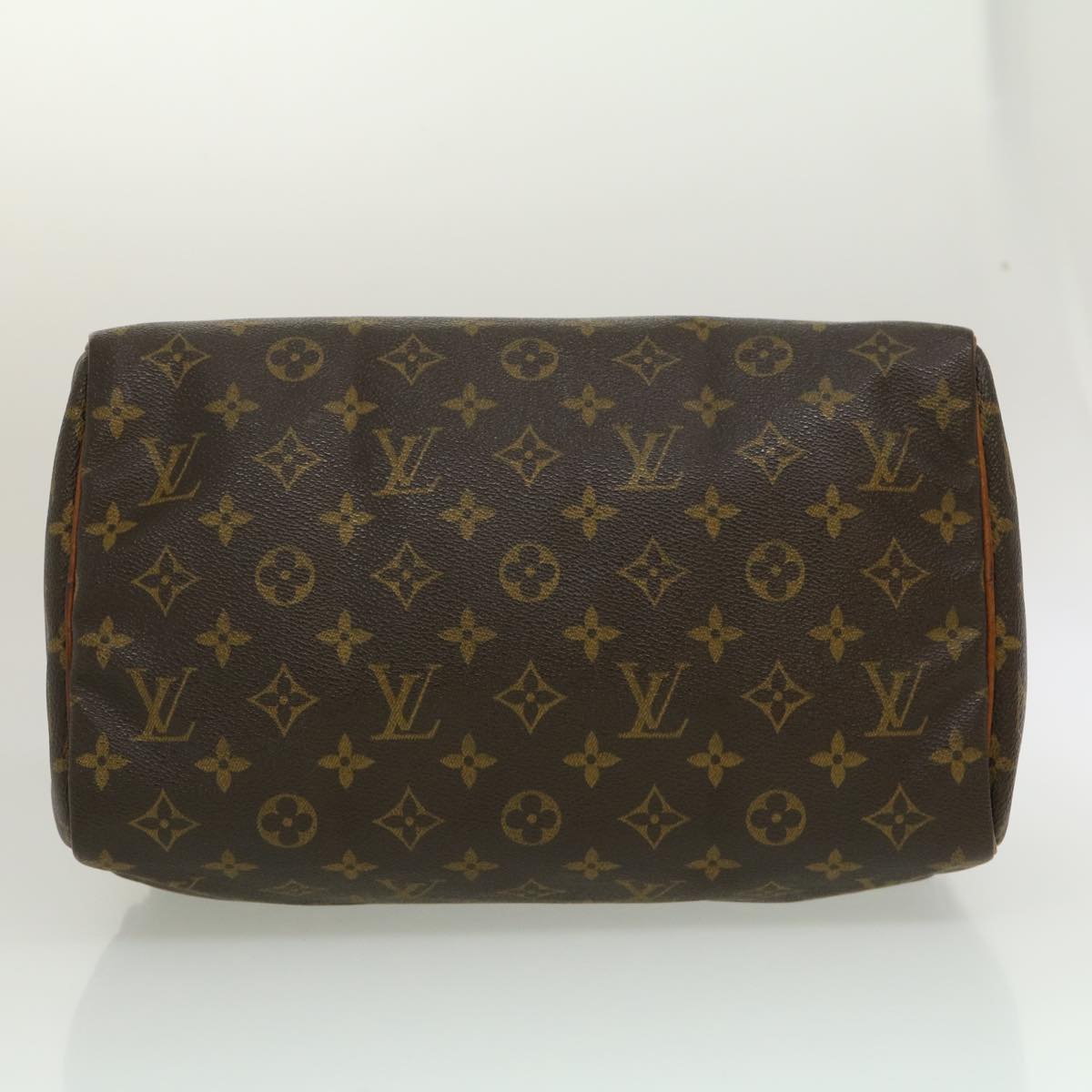 LOUIS VUITTON Monogram Speedy 30 Hand Bag M41526 LV Auth rz305