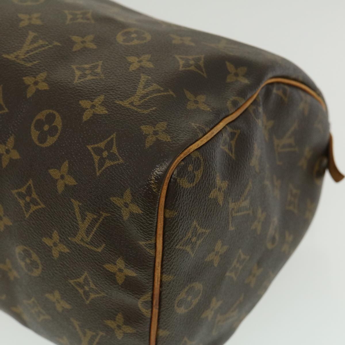 LOUIS VUITTON Monogram Speedy 30 Hand Bag M41526 LV Auth rz307