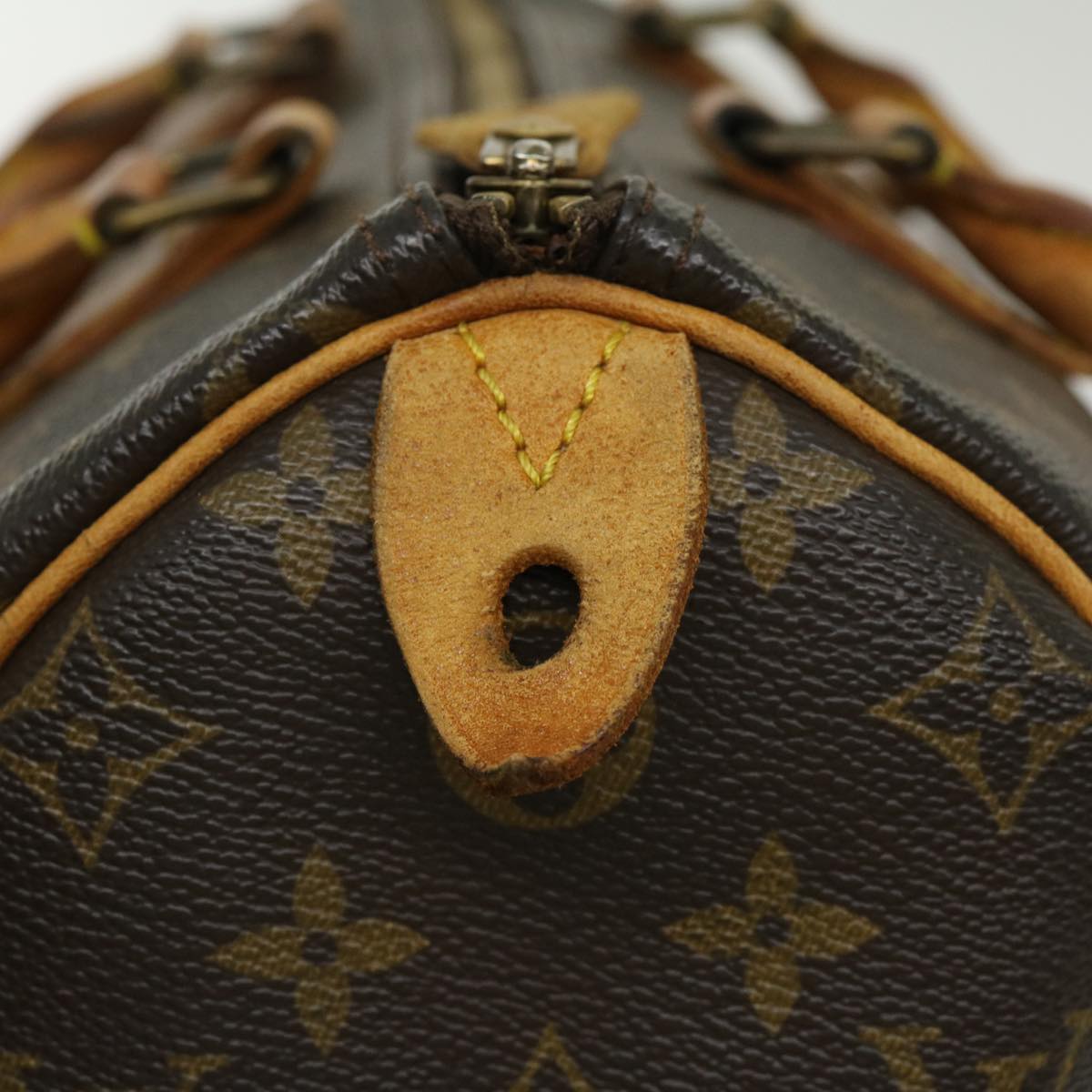 LOUIS VUITTON Monogram Speedy 30 Hand Bag M41526 LV Auth rz307