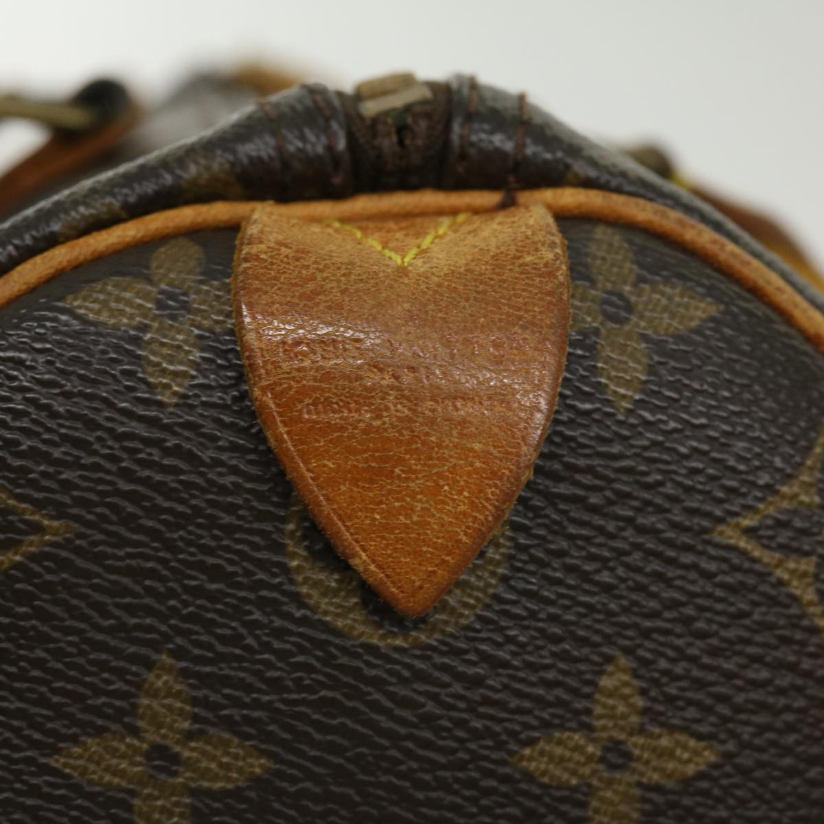 LOUIS VUITTON Monogram Speedy 30 Hand Bag M41526 LV Auth rz307