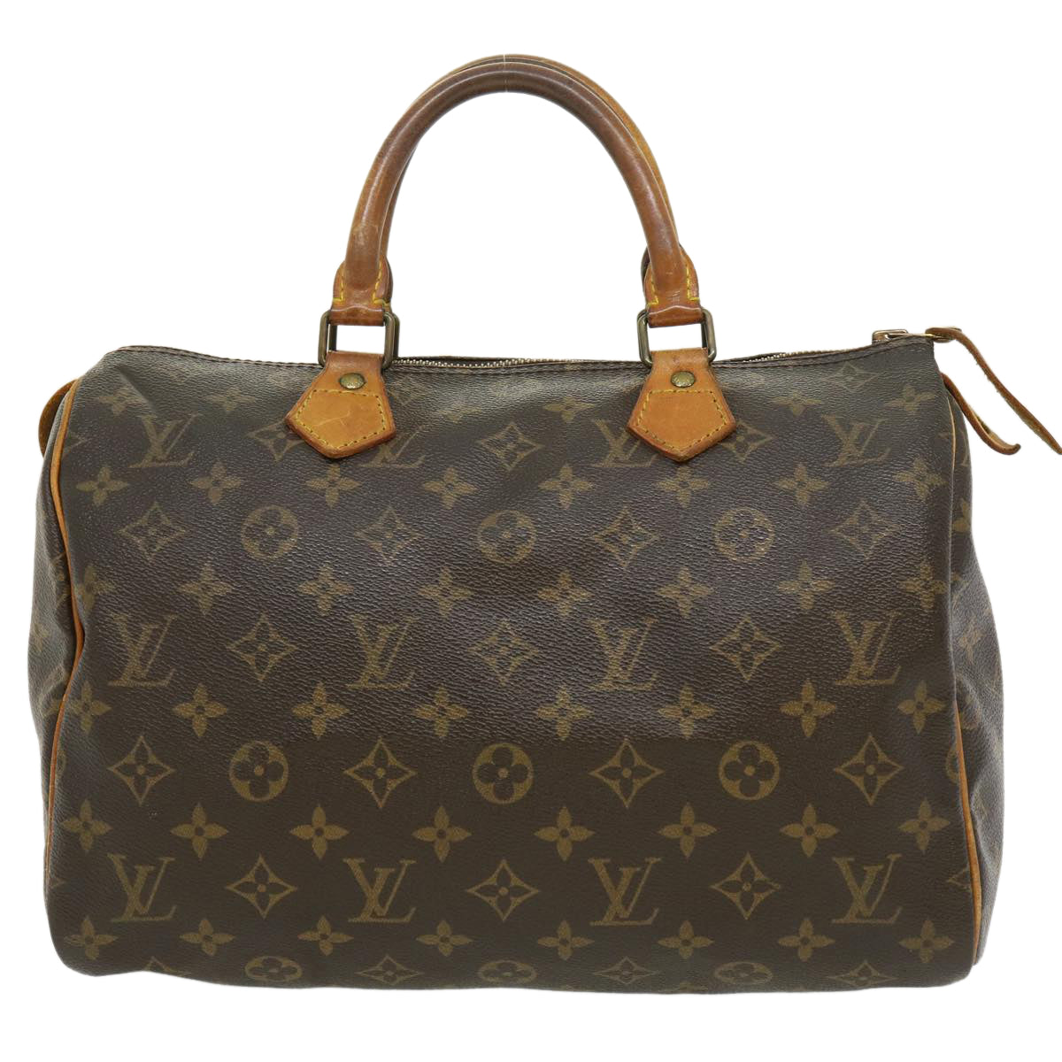 LOUIS VUITTON Monogram Speedy 30 Hand Bag M41526 LV Auth rz307