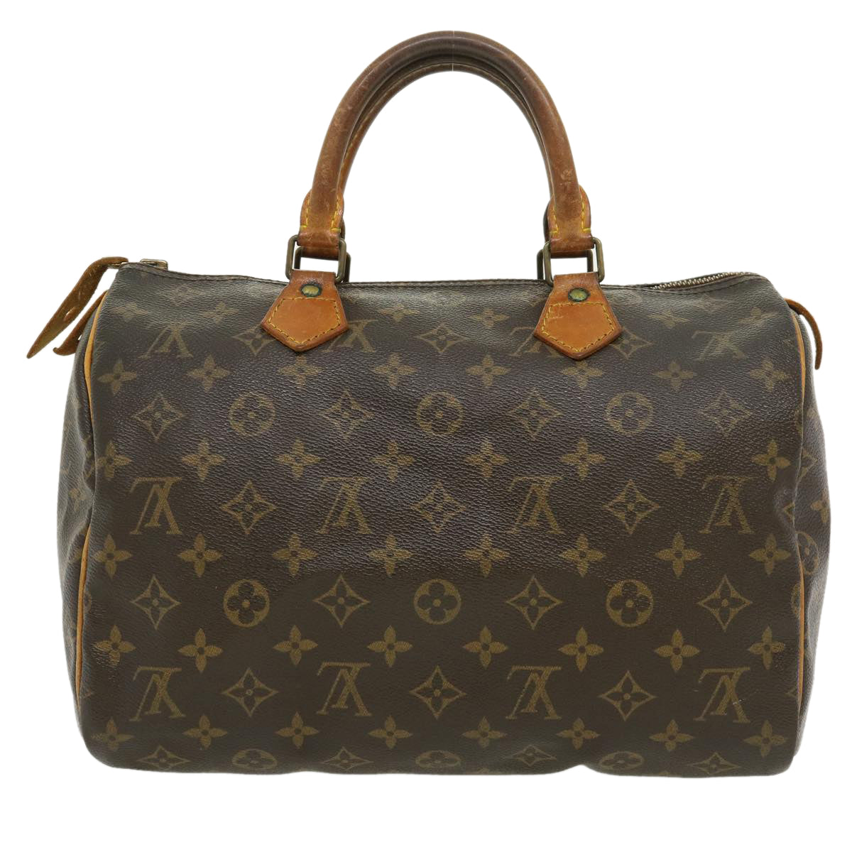 LOUIS VUITTON Monogram Speedy 30 Hand Bag M41526 LV Auth rz307 - 0