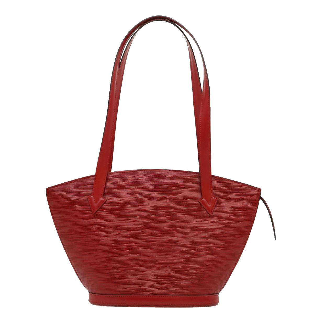 LOUIS VUITTON Epi Saint Jacques Poignees Long Hand Bag Red M52337 LV Auth rz329