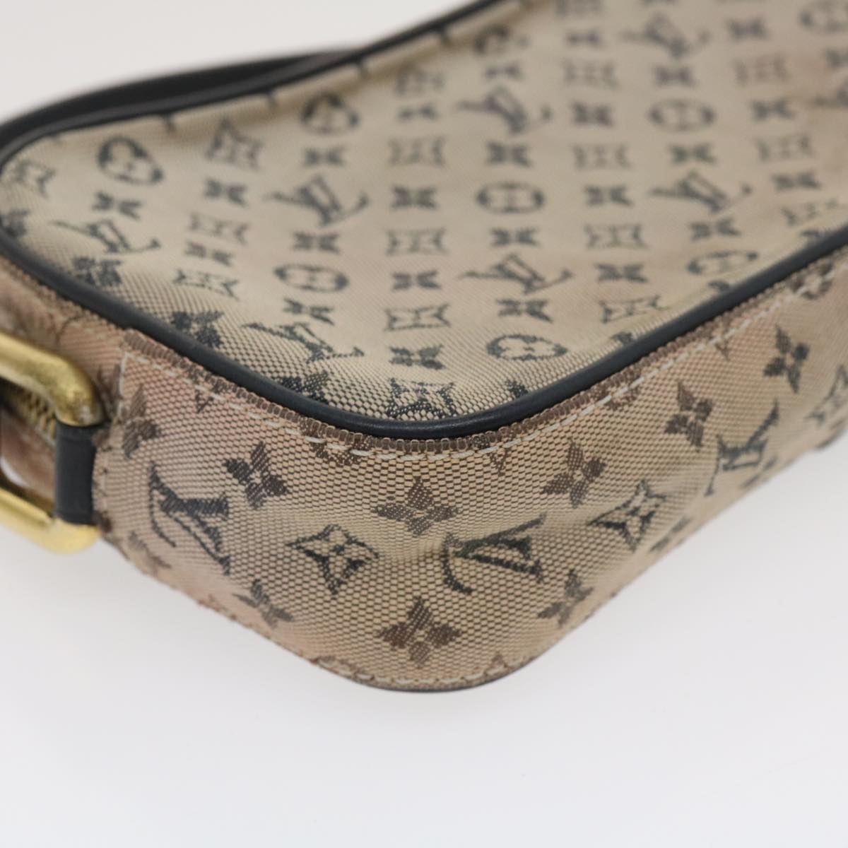 LOUIS VUITTON Monogram Mini Juliet MM Shoulder Bag Navy M92217 LV Auth rz352